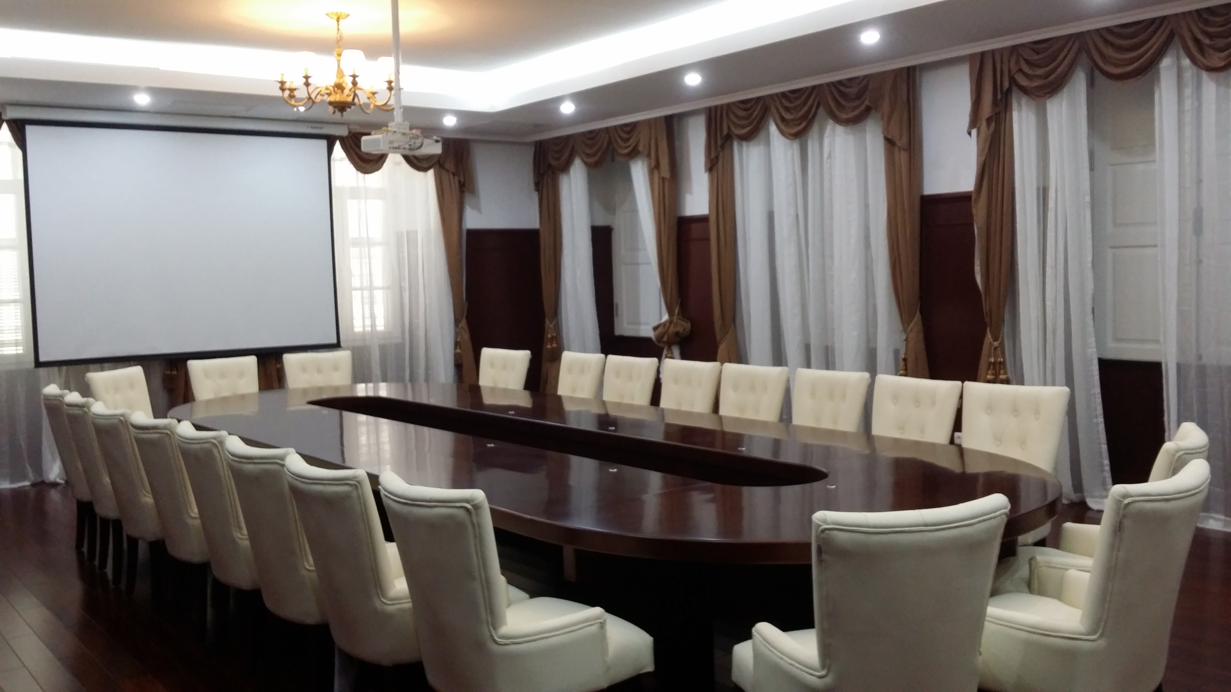 IPPRZH12027C援佛得角总统府改扩建项目 实景 会议室1